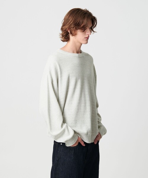 サーマル ディストレスト クルーネック（スウェット）｜MONKEY TIME