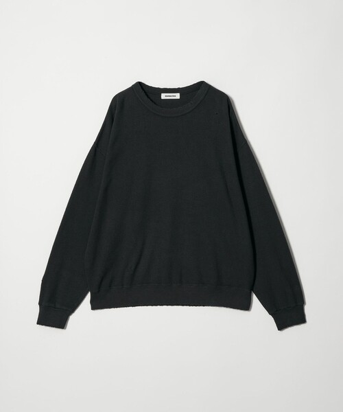 MONKEY TIME(モンキータイム)の「サーマル ディストレスト クルーネック(スウェット・メンズ・ライトグレー/コバルトブルー/ブラック・S/M/XL/L)」の22枚目の写真