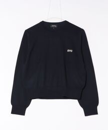 美品★A.P.C ニット セーター 薄手 A.P.C.(アーペーセー) / ニット・セーター(薄手)/S/ウール/NVY