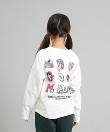 ANTIBAL（アンティバル）の「【ムラサキスポーツ限定】ANTIBAL/アンティバル 長袖 Tシャツ ロンT キッズ ミッキー＆フレンズ バックプリント 254AN3LT218（Tシャツ/カットソー）」