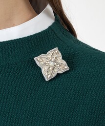 AMACA（アマカ）の「メダリオンフェルトブローチ（ブローチ/コサージュ）」