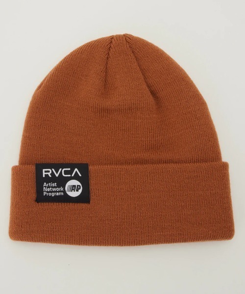 RVCA（ルーカ）の「【RVCA/ルーカ】24AW DOUBLE FACE BEANIE/ワンポイントロゴニットキャップ・ビーニー（ニットキャップ/ビーニー・メンズ・ブラック/ブラウン/オフホワイト/プラム/ライラック・FREE）」の13枚目の写真