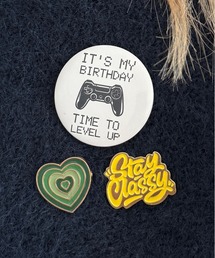 kutir（クティール）の「kutirlune／【3SET】アソートバッジセット（バッジ）」