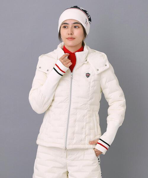 adabat（アダバット）の「EVEN 1月号掲載商品【ADABAT NAVY】2WAYストレッチダウンジャケット（ダウンジャケット/コート・レディース・ホワイト/ネイビー・42/40/38）」の22枚目の写真