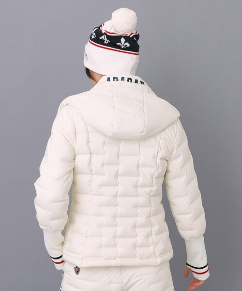 adabat（アダバット）の「EVEN 1月号掲載商品【ADABAT NAVY】2WAYストレッチダウンジャケット（ダウンジャケット/コート・レディース・ホワイト/ネイビー・42/40/38）」の22枚目の写真