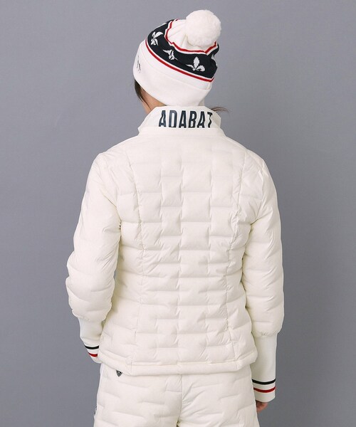 adabat（アダバット）の「EVEN 1月号掲載商品【ADABAT NAVY】2WAYストレッチダウンジャケット（ダウンジャケット/コート・レディース・ホワイト/ネイビー・42/40/38）」の20枚目の写真