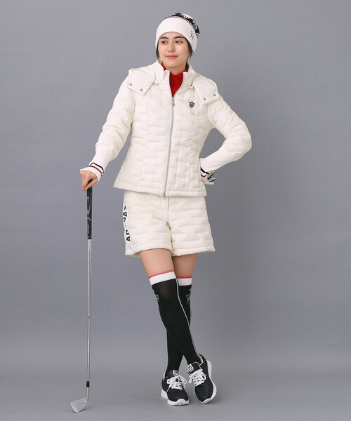 adabat（アダバット）の「EVEN 1月号掲載商品【ADABAT NAVY】2WAYストレッチダウンジャケット（ダウンジャケット/コート・レディース・ホワイト/ネイビー・42/40/38）」の19枚目の写真