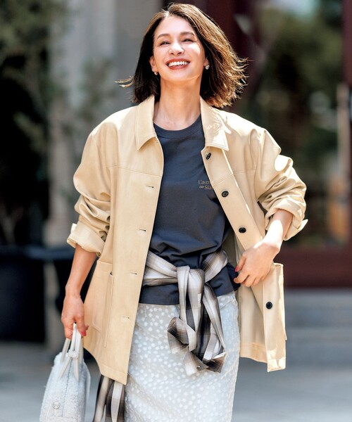 洗える】フェイクレザー ジャケット（その他アウター）｜UNFILO