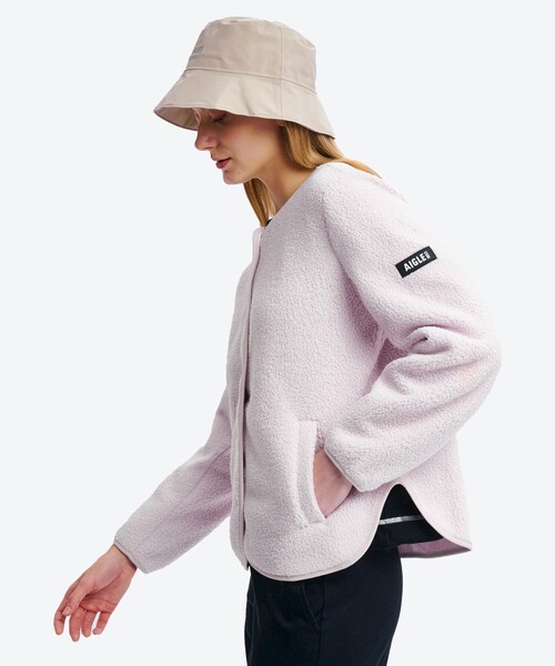 セール】カーディガン シェルパフリースジャケット（ブルゾン）｜AIGLE