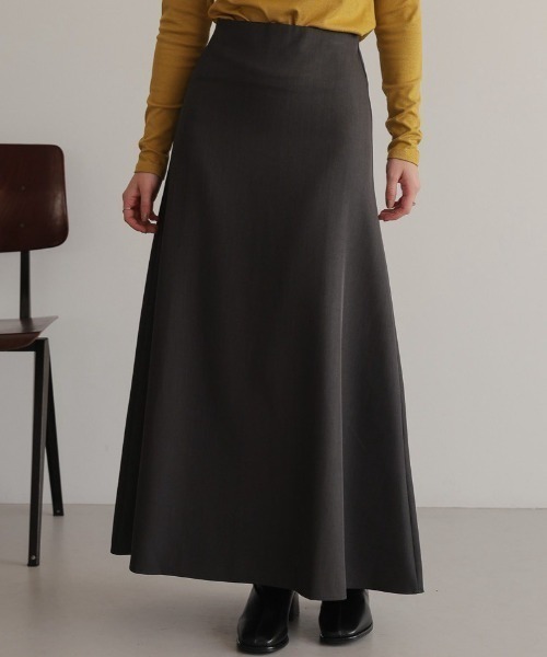 attiree(アティレー)の「Aラインフレアスカート(スカート・レディース・チャコールグレー/ブラック・SMALL/MEDIUM/LARGE/X-LARGE)」の2枚目の写真