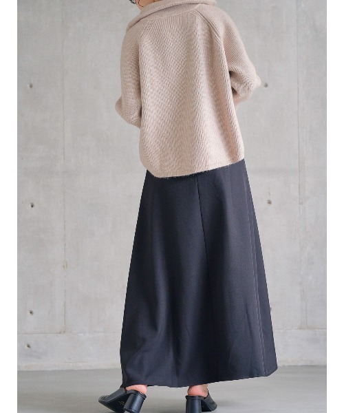 attiree(アティレー)の「Aラインフレアスカート(スカート・レディース・チャコールグレー/ブラック・SMALL/MEDIUM/LARGE/X-LARGE)」の8枚目の写真