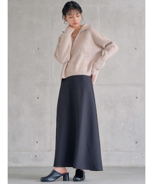 attiree(アティレー)の「Aラインフレアスカート(スカート・レディース・チャコールグレー/ブラック・SMALL/MEDIUM/LARGE/X-LARGE)」の10枚目の写真