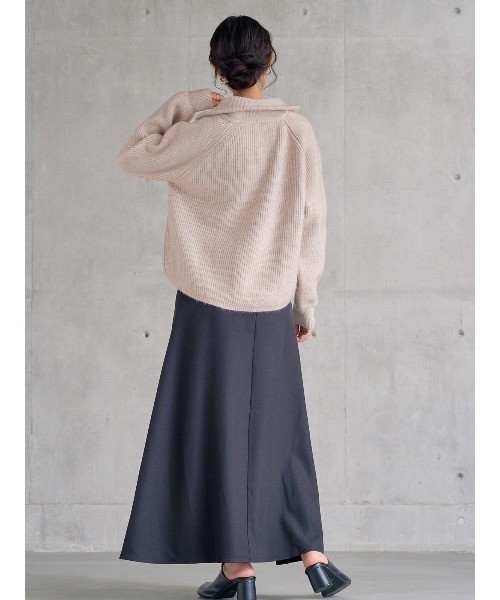 attiree(アティレー)の「Aラインフレアスカート(スカート・レディース・チャコールグレー/ブラック・SMALL/MEDIUM/LARGE/X-LARGE)」の9枚目の写真