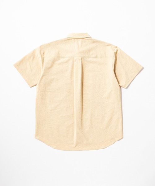THOUSAND MILE（サウザンドマイル）の「[M's]SHORT SLEEVE SHIRT SEERSUCKER/ショートスリーブシャツ シアサッカー（シャツ/ブラウス・メンズ・ネイビー/イエロー/ブラウン/ブラック・L/M/XL/S）」の17枚目の写真
