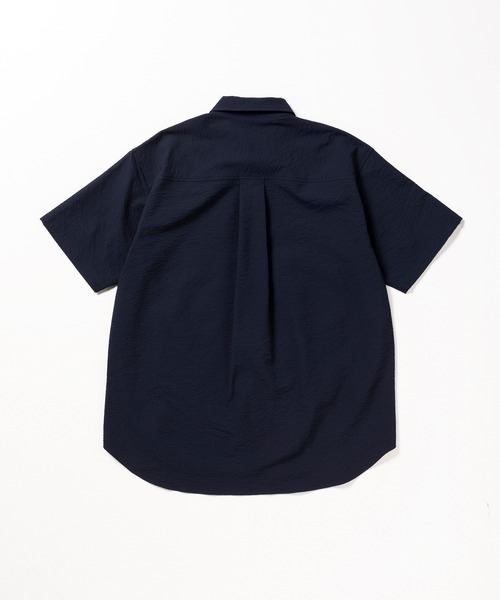 THOUSAND MILE（サウザンドマイル）の「[M's]SHORT SLEEVE SHIRT SEERSUCKER/ショートスリーブシャツ シアサッカー（シャツ/ブラウス・メンズ・ネイビー/イエロー/ブラウン/ブラック・L/M/XL/S）」の19枚目の写真