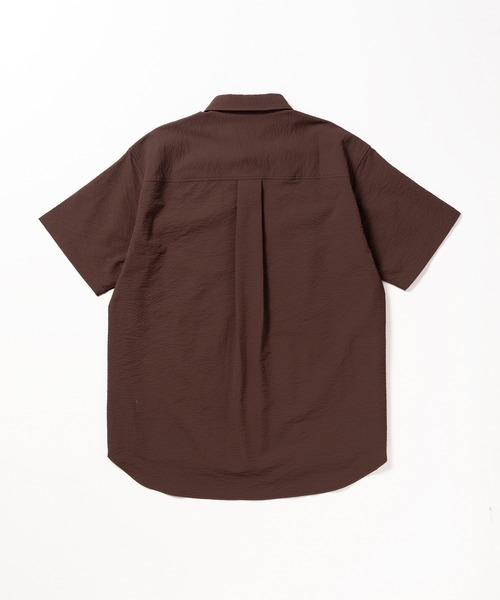 THOUSAND MILE（サウザンドマイル）の「[M's]SHORT SLEEVE SHIRT SEERSUCKER/ショートスリーブシャツ シアサッカー（シャツ/ブラウス・メンズ・ネイビー/イエロー/ブラウン/ブラック・L/M/XL/S）」の21枚目の写真