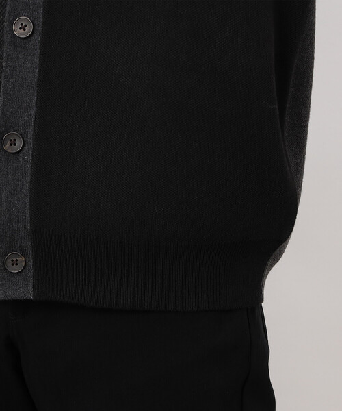 COMME CA ISM(コムサイズム)の「チェック柄ジャガードカーディガン(カーディガン/ボレロ・メンズ・ミント/ベージュ/チャコール・LARGE/MEDIUM)」の22枚目の写真