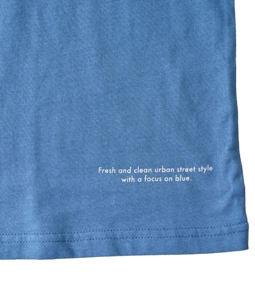 GLAZOS（グラソス）の「バックフォトプリント長袖Tシャツ（Tシャツ/カットソー・キッズ・ブルー/ブラック/ホワイト・180cm/170cm/160cm/150cm）」の8枚目の写真