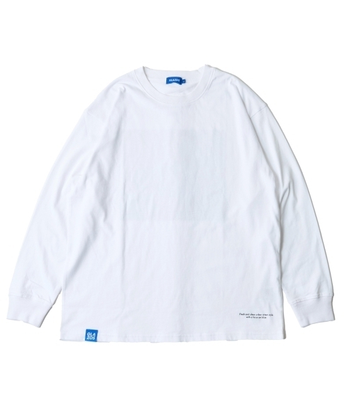 GLAZOS（グラソス）の「バックフォトプリント長袖Tシャツ（Tシャツ/カットソー・キッズ・ブルー/ブラック/ホワイト・180cm/170cm/160cm/150cm）」の12枚目の写真