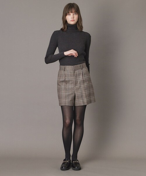 DRESSTERIOR(ドレステリア)の「グレンチェックショートパンツ(その他パンツ・レディース・ダークブラウン系1・34/38/36)」の11枚目の写真