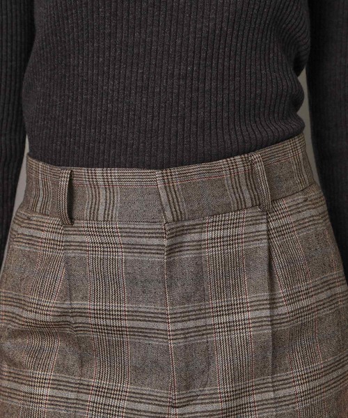 DRESSTERIOR(ドレステリア)の「グレンチェックショートパンツ(その他パンツ・レディース・ダークブラウン系1・34/38/36)」の6枚目の写真