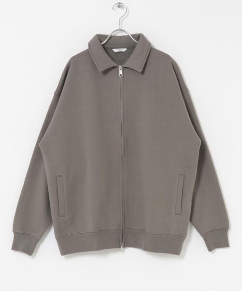 URBAN RESEARCH DOORS（アーバンリサーチドアーズ）の「裏起毛スウェットジップブルゾン（ブルゾン・メンズ・グレー/ブラック・LARGE/MEDIUM）」の20枚目の写真
