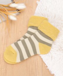 LBC（エルビーシー）の「裏起毛 ソックスボーダー（ソックス/靴下・レディース）」