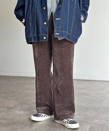 CPCM（シーピーシーエム）の「ベロアコーデュロイセミフレアパンツ（その他パンツ）」