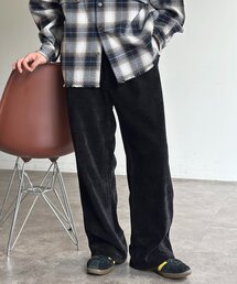 CPCM | ベロアコーデュロイセミフレアパンツ(その他パンツ)