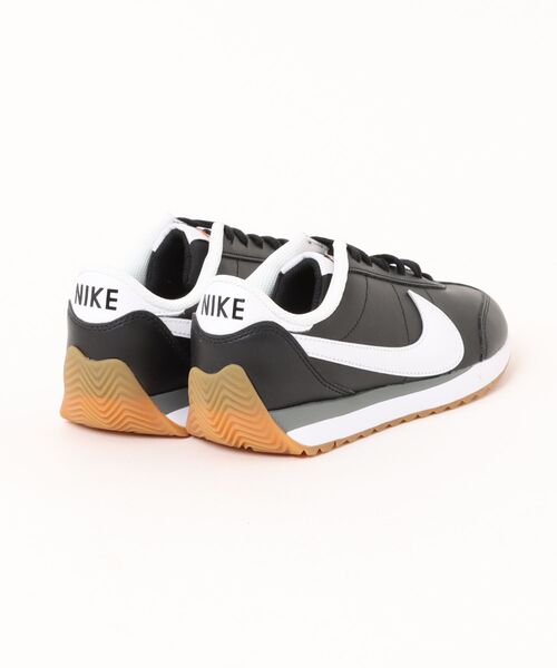 NIKE（ナイキ）の「NIKE ナイキ W PACIFIC LTR レディーススニーカー ロープロファイルシューズ(ウィメンズパシフィックレザー) HV6430-001 ブラック/ホワイト/クールグレー（スニーカー・レディース・ブラック×ホワイト・23.0cm/23.5cm/24.0cm/24.5cm/25.0cm/25.5cm/26.0cm/22.5cm）」の2枚目の写真