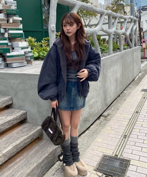 RAY CASSIN(レイカズン)の「胸刺繍UネックヘンリーTシャツ(Tシャツ/カットソー・レディース・ホワイト系その他/ブラウン/チャコールグレー/カーキ/レッド/グレー系その他2/ホワイト系その他2・FREE)」の10枚目の写真
