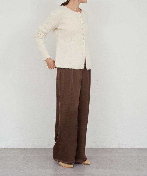 セール】ラクーンペプラムカーディガン（カーディガン/ボレロ