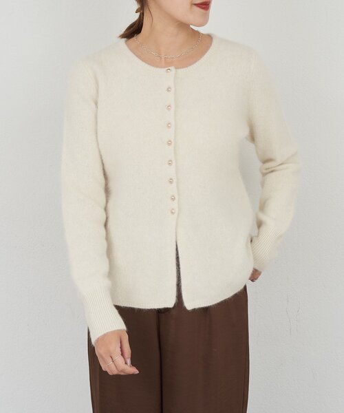 SHENERYラクーンペプラムカーディガン SHENERY（シーナリー） カーディガン ラクーンペプラムカーディガン