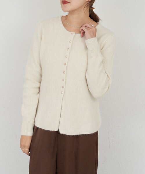 セール】ラクーンペプラムカーディガン（カーディガン/ボレロ