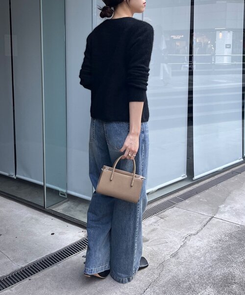 SHENERY(シーナリー)の「ラクーンペプラムカーディガン(カーディガン/ボレロ・レディース・レッド/モカ/ブラック/アイボリー・FREE)」の6枚目の写真