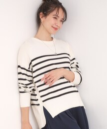 DRESKIP（ドレスキップ）の「【高レビュー/洗濯機可/S-LL】ゆるシルエットで体型カバー もちもちコクーンニット（ニット/セーター）」