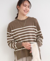 DRESKIP（ドレスキップ）の「【高レビュー/洗濯機可/S-LL】ゆるシルエットで体型カバー もちもちコクーンニット（ニット/セーター）」