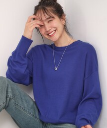 DRESKIP（ドレスキップ）の「【高レビュー/洗濯機可/S-LL】ゆるシルエットで体型カバー もちもちコクーンニット（ニット/セーター）」