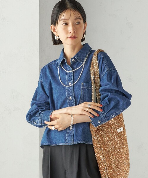 Uhr（ウーア）の「【一部SHIPS別注】Uhr: スパンコール トート バッグ（トートバッグ・レディース・ゴールド/シルバー・ONE SIZE）」の10枚目の写真