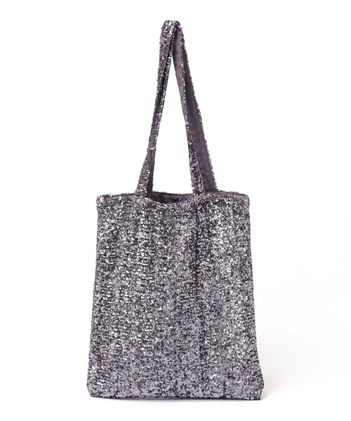 一部SHIPS別注】Uhr: スパンコール トート バッグ（トートバッグ