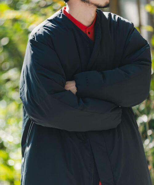 EKAL(エカル)の「『UR TECH』インサレーションコート(ダウンジャケット/コート・メンズ・チャコールグレー/ダークブラウン・MEDIUM/LARGE)」の21枚目の写真