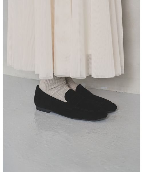 レザー ソフト ローファー（ローファー）｜Emma Francis（エマ