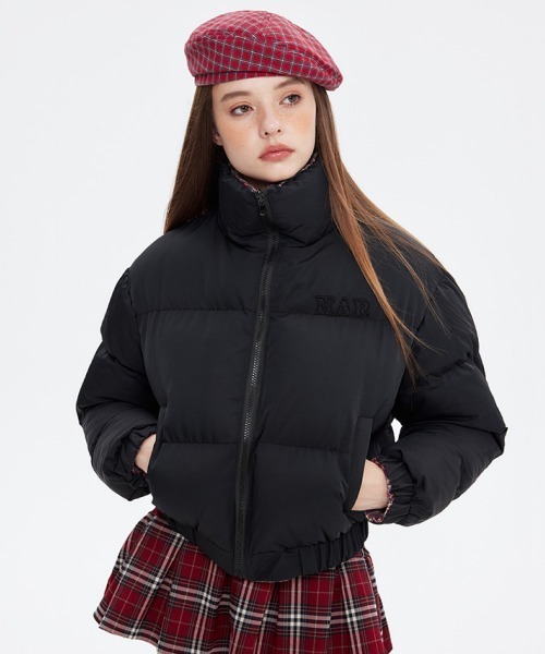 mushwear(マッシュウェア)の「リバーシブル チェックショートジャケット(ダウンジャケット/コート・メンズ・ブルー/ブラック・LARGE/MEDIUM/SMALL)」の12枚目の写真