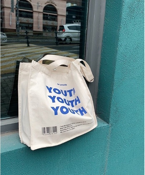 BACKYARD FAMILY（バックヤードファミリー）の「キャンバストートバッグ YOUTH yyeyu1812（トートバッグ・レディース・ホワイト系2/ホワイト系1・B/A）」の22枚目の写真