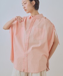 kha:ki（カーキ）の「半袖ブラウス（シャツ/ブラウス）」