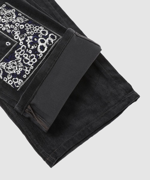 NOMA t.d.（ノーマティーディー）の「Bandana Embroidery Corduroy Pants（その他パンツ・メンズ・ブラウン/グレー・3/2）」の8枚目の写真
