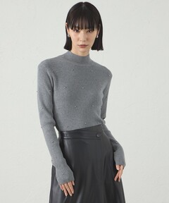 ニット/セーター herlipto Glitter Random Rib Knit Glitter Random Rib Knit（ニット/セーター）｜Her lip to（ハーリップ