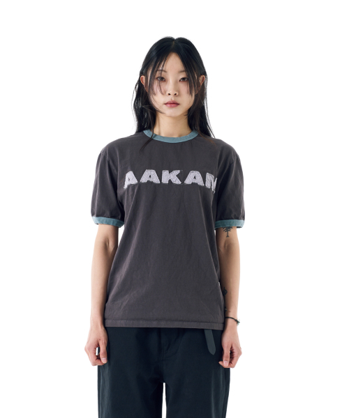 AAKAM(アーカム)の「Logo Patch Ringer Top (Dark Gray)(Tシャツ/カットソー・レディース・その他・WOMENS/2)」の3枚目の写真
