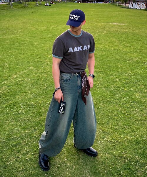 AAKAM(アーカム)の「Logo Patch Ringer Top (Dark Gray)(Tシャツ/カットソー・レディース・その他・WOMENS/2)」の7枚目の写真