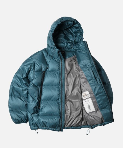 FRIZMWORKS(フリズムワークス)の「ALTAVIA DOWN PARKA _ VINTAGE BLUE(ダウンジャケット/コート・レディース・その他・LARGE/MEDIUM)」の2枚目の写真